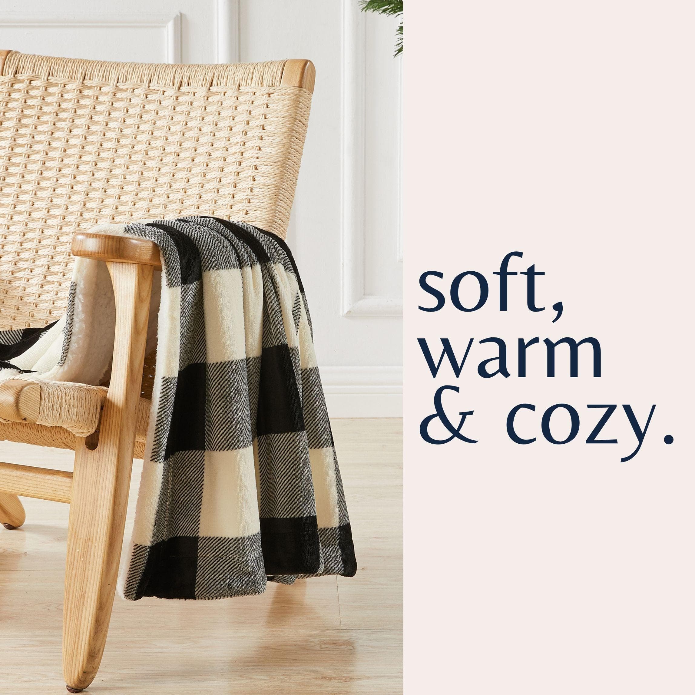 Velvet Plush Sherpa Blanket