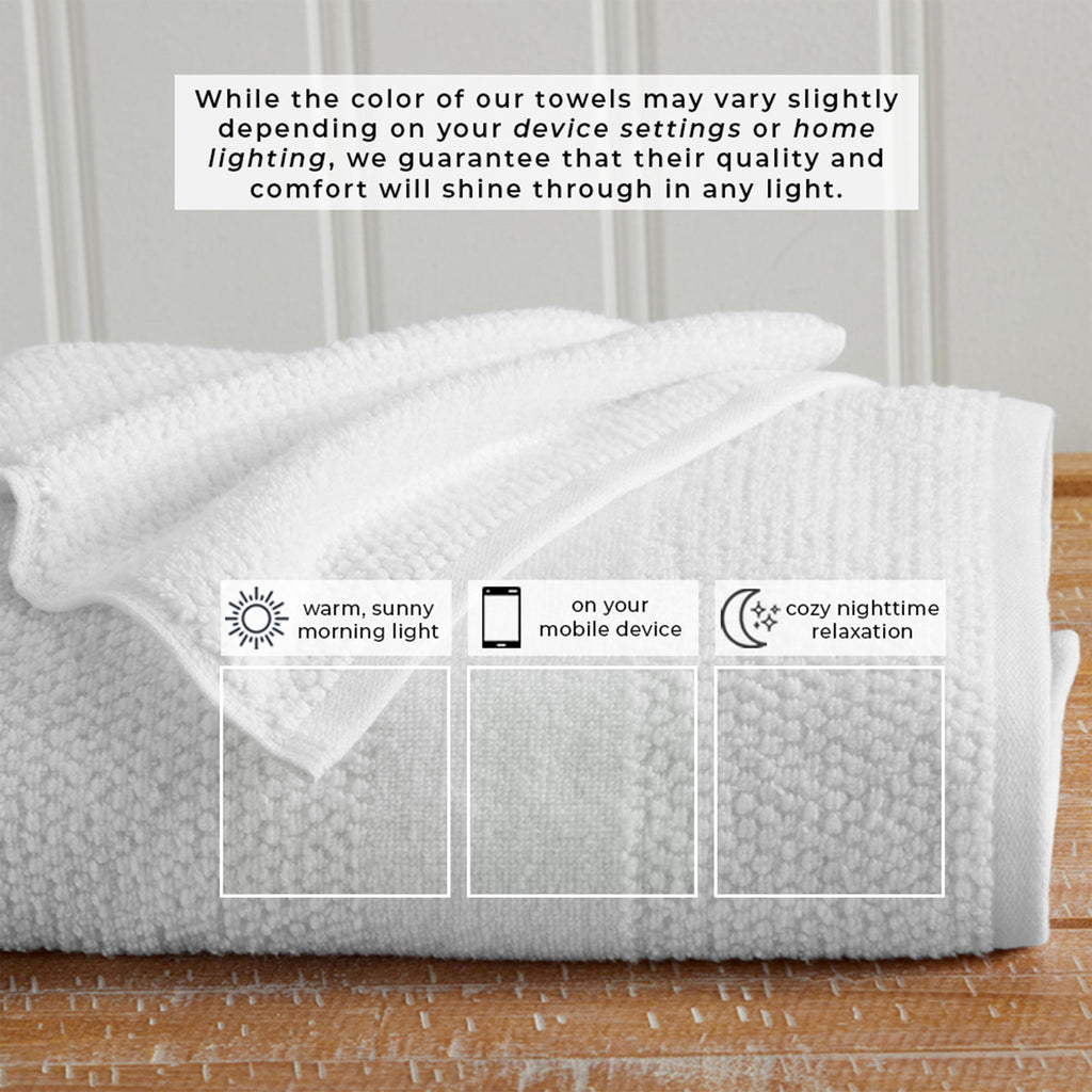 Cotton Woven Bath Towel Set