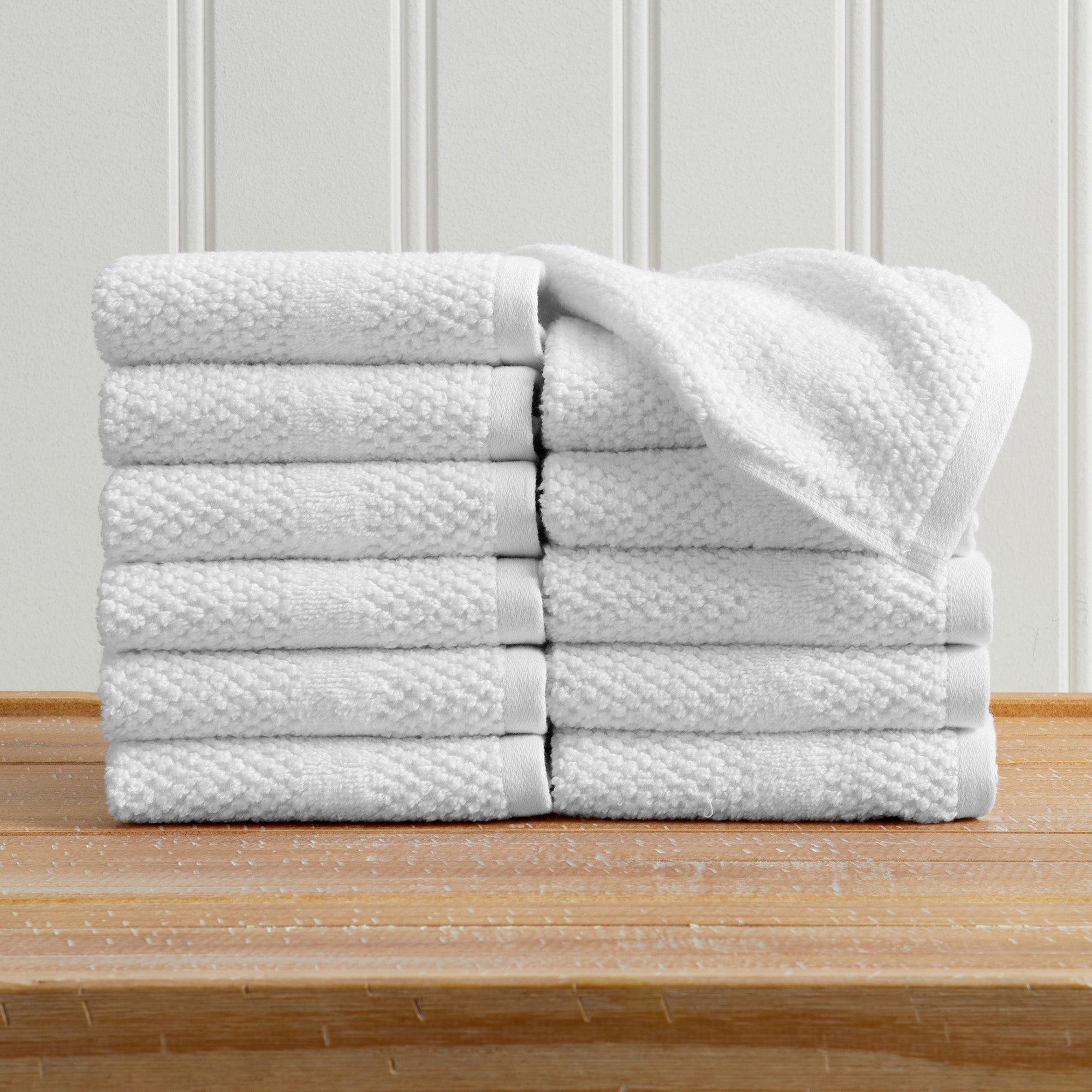 Cotton Woven Bath Towel Set