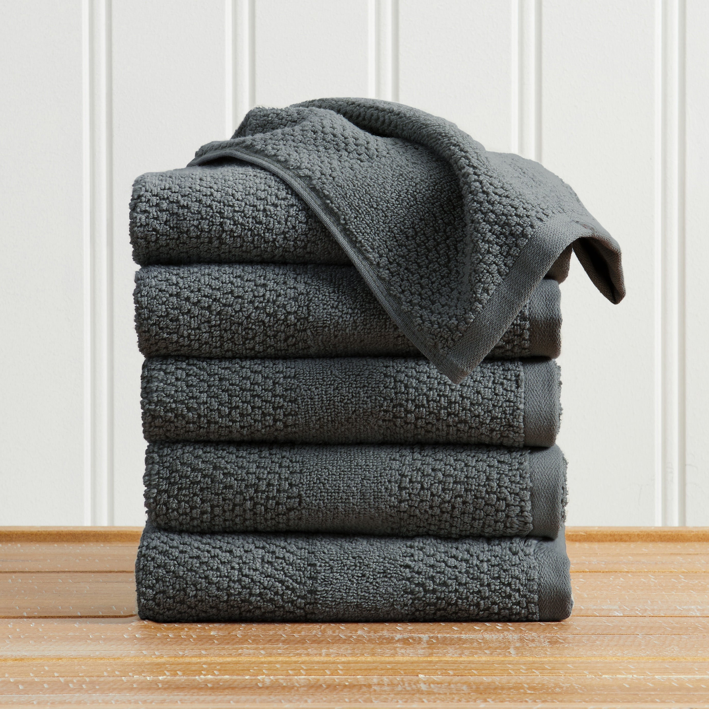 Cotton Woven Bath Towel Set
