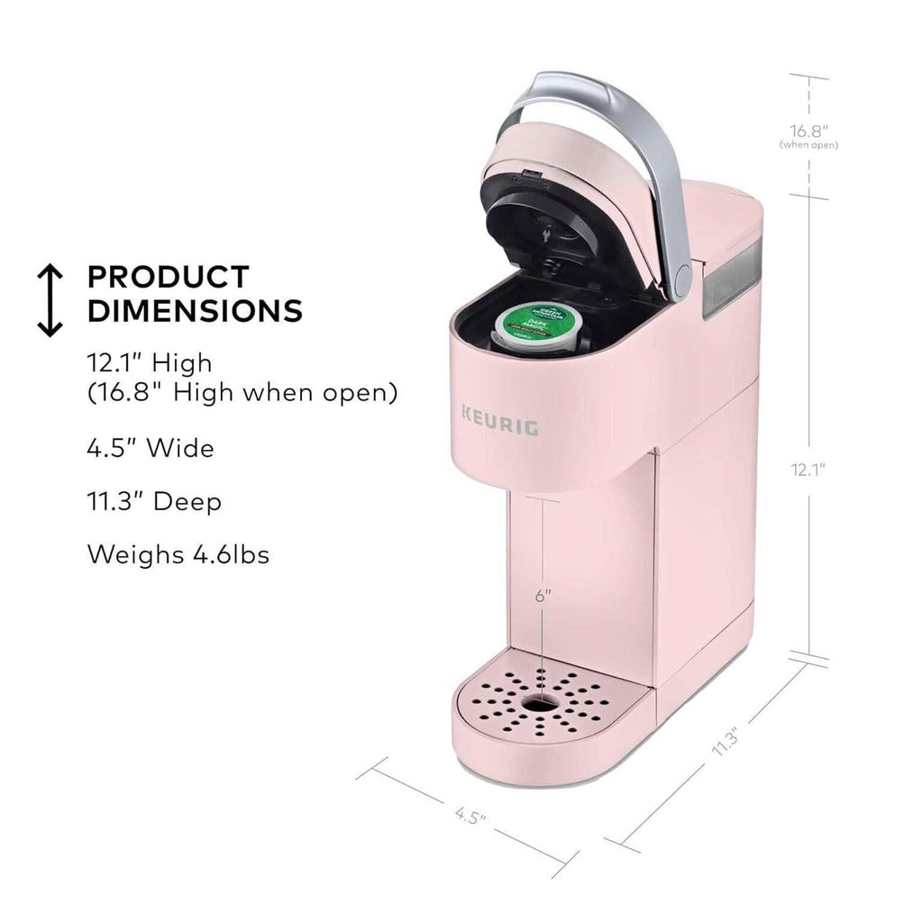 Keurig K-Mini Coffee Maker – Dusty Rose (Refurbished)