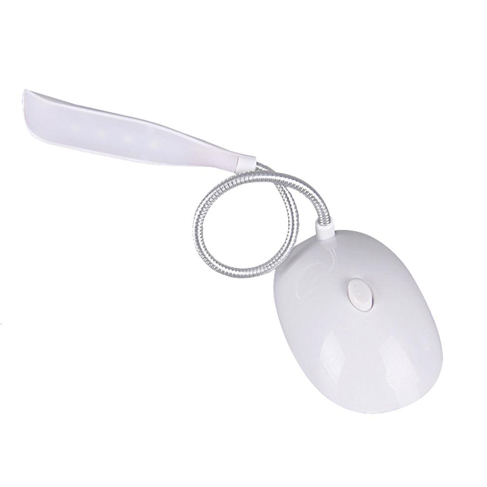 LED Desk Lamp with Adjustable Brightness & Flexible Neck