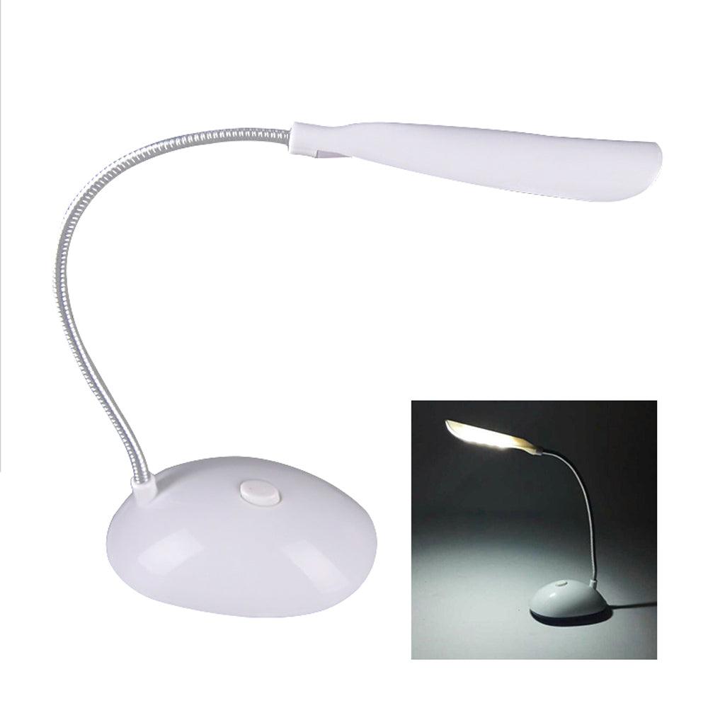 LED Desk Lamp with Adjustable Brightness & Flexible Neck