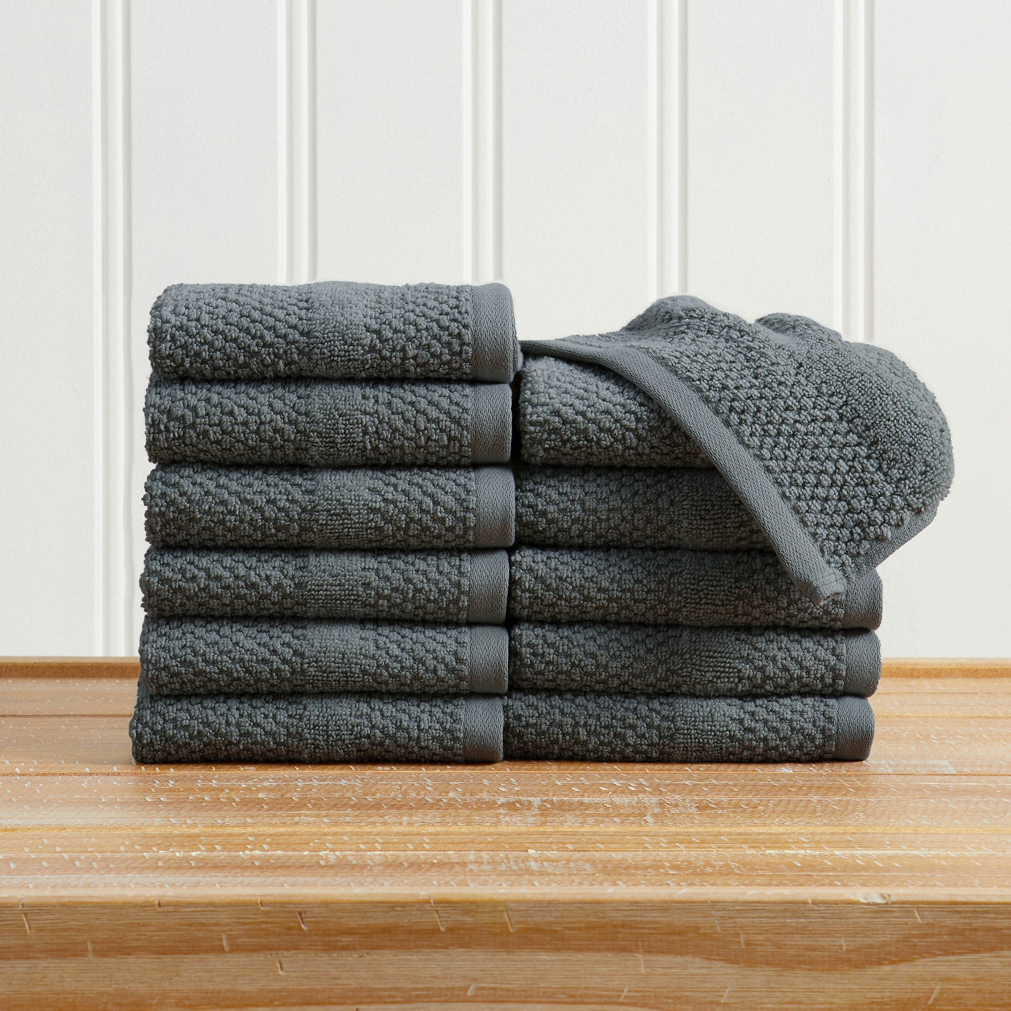 Cotton Woven Bath Towel Set
