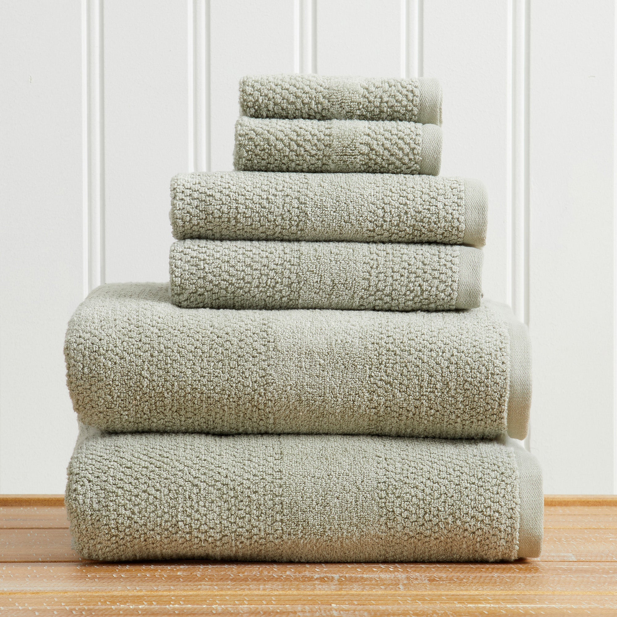 Cotton Woven Bath Towel Set