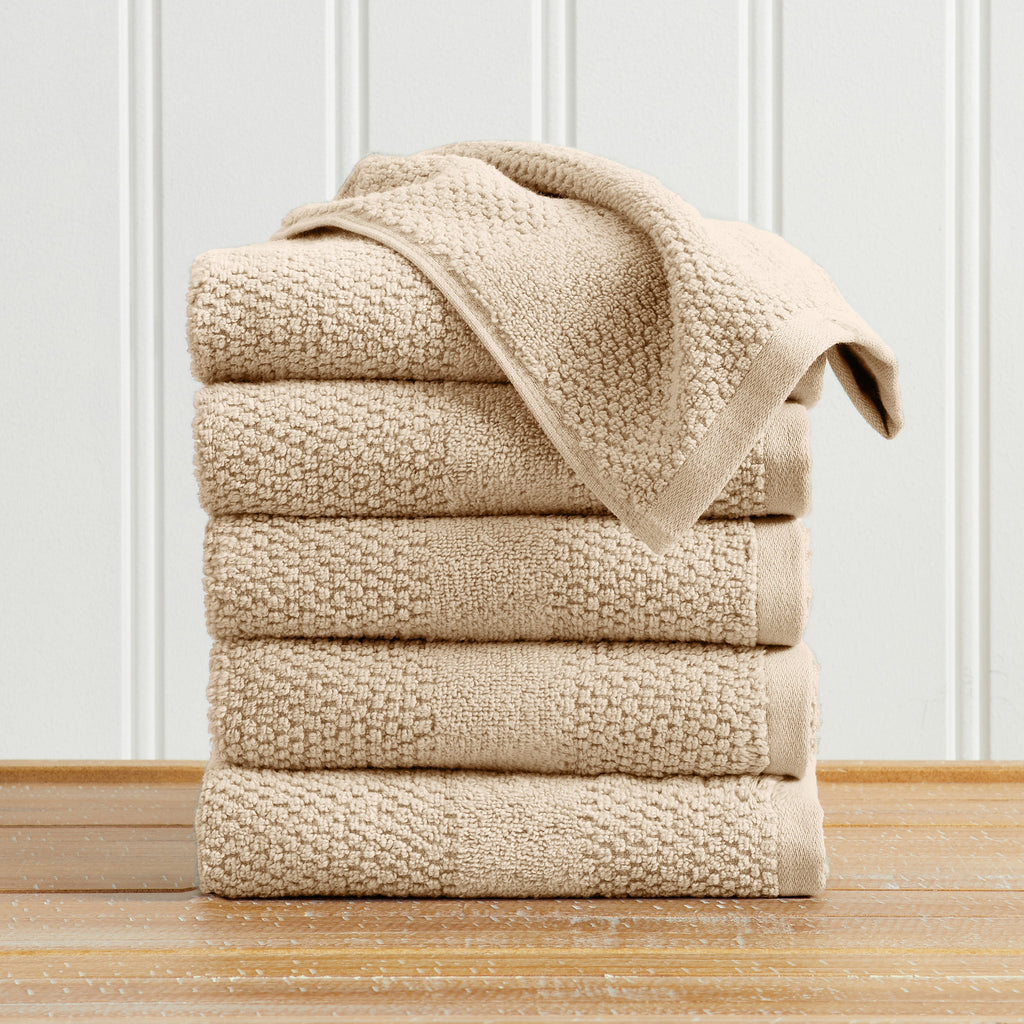 Cotton Woven Bath Towel Set