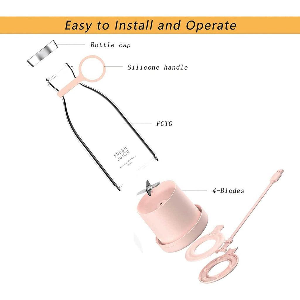 Portable Electric Blender Bottle — Fuel Your Performance Anywhere