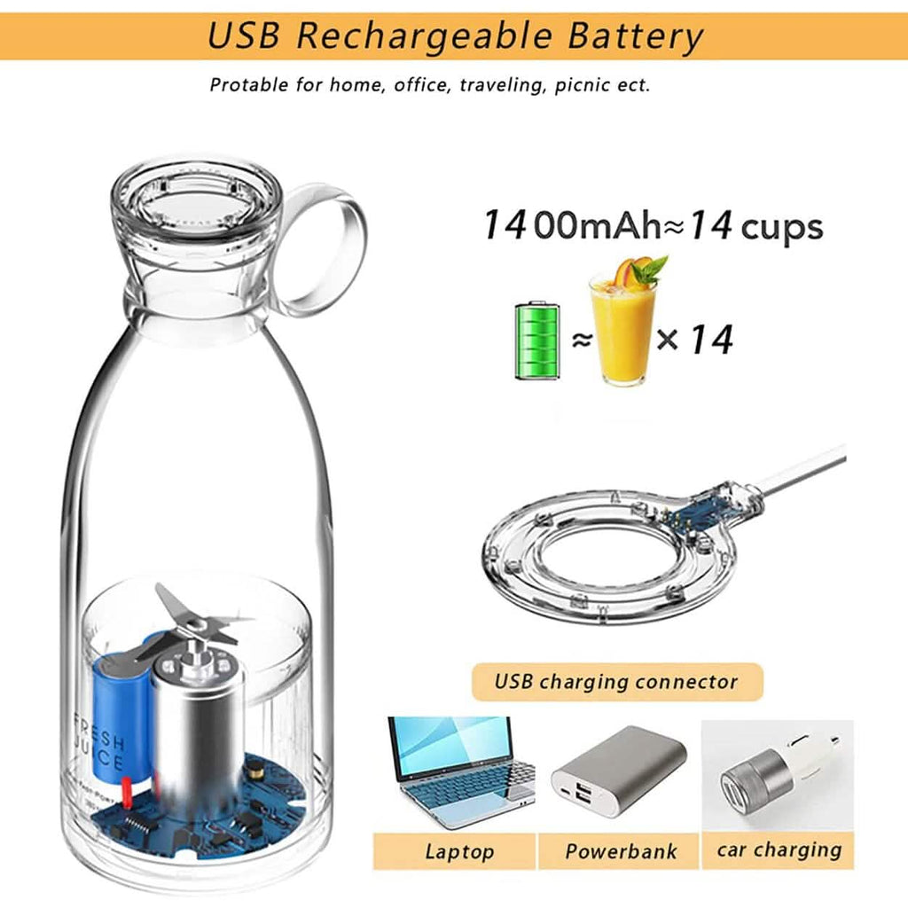Portable Electric Blender Bottle — Fuel Your Performance Anywhere