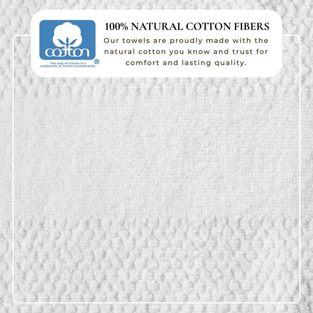 Cotton Woven Bath Towel Set