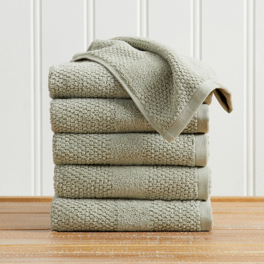 Cotton Woven Bath Towel Set